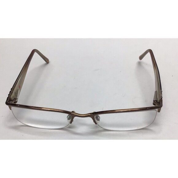 Elle EL 13304 Half-Rim Eyeglasses Frames 50-18-135 Used - Picture 2 of 11